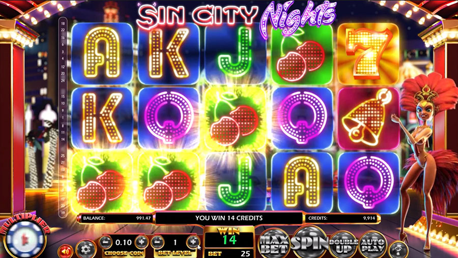 Разработчик Betsoft Gaming выпустил слот Sin City Nights